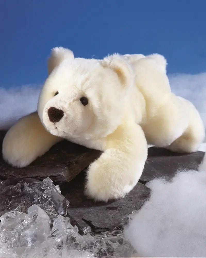 Kuscheltier Eisbär Sven 28cm, zum Selberstopfen - Kidis Art
