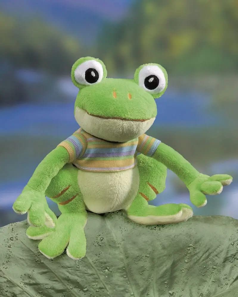 Kuscheltier Frosch Joe16cm, zum Selberstopfen - Kidis Art