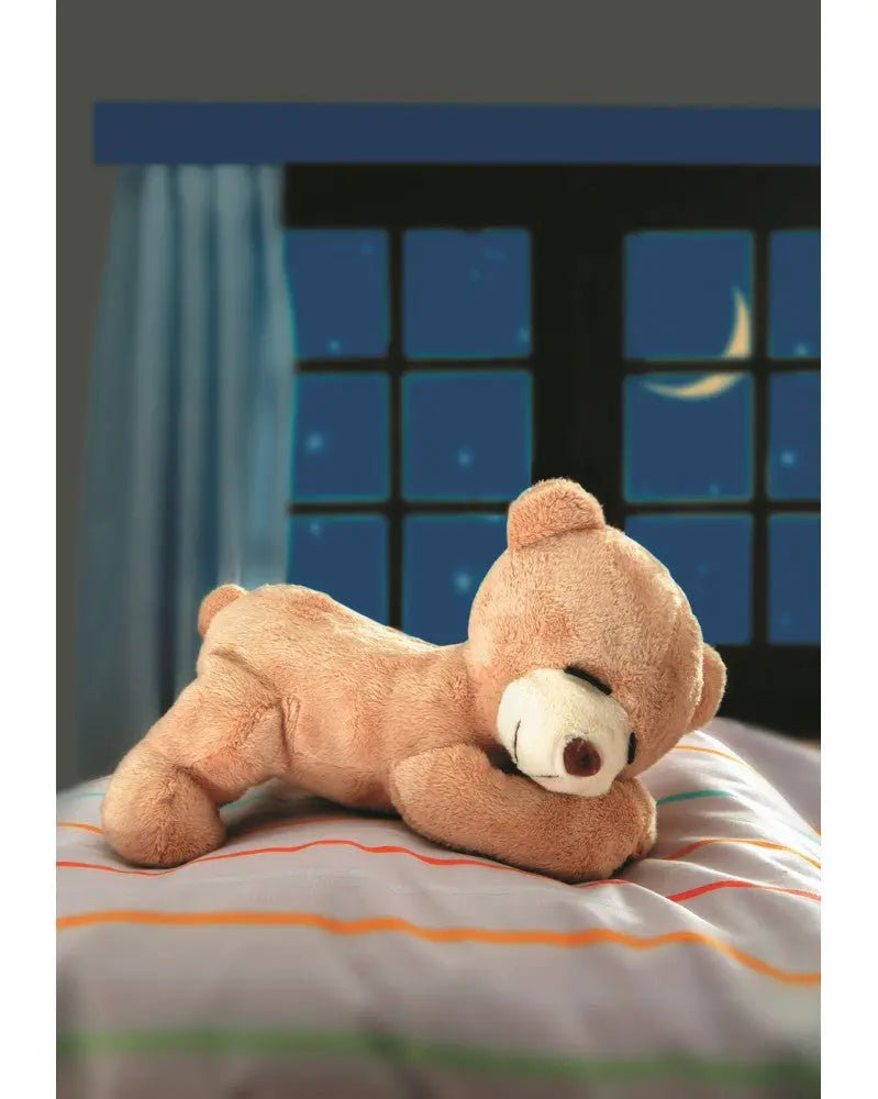 Kuscheltier Schlafbär Max 26cm, zum Selberstopfen - Kidis Art