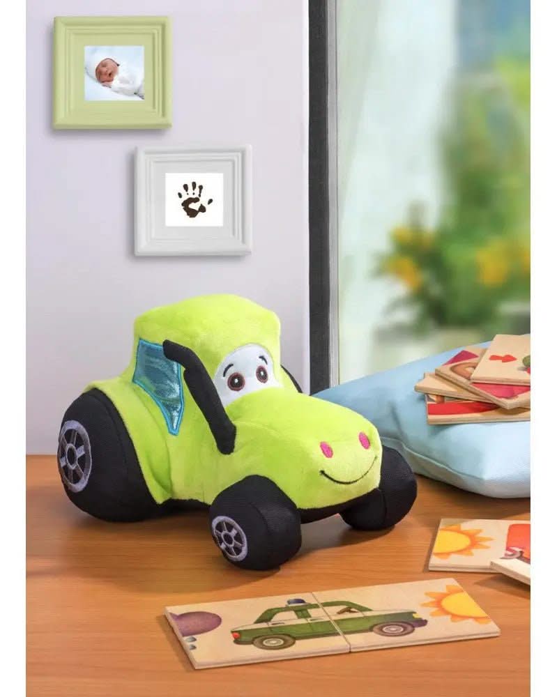 Kuscheltier Traktor Toni 23cm, zum Selberstopfen - Kidis Art