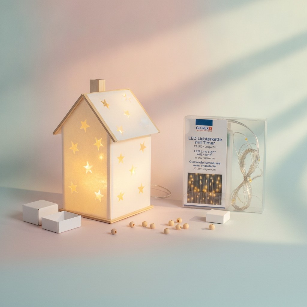LED Lichterkette 20tlg, Timer - Kidis Art