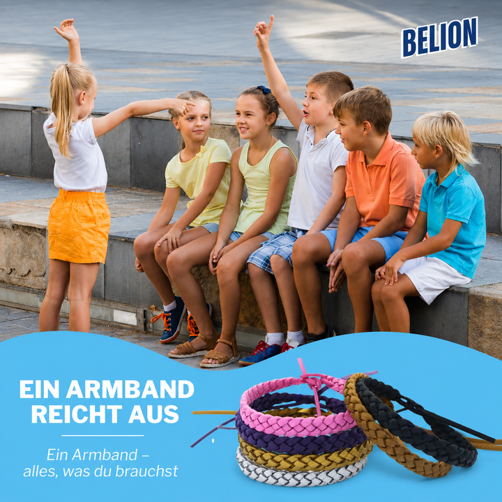 Leder-Armband mit Mückenschutz – 10 Stück - Kidis Art