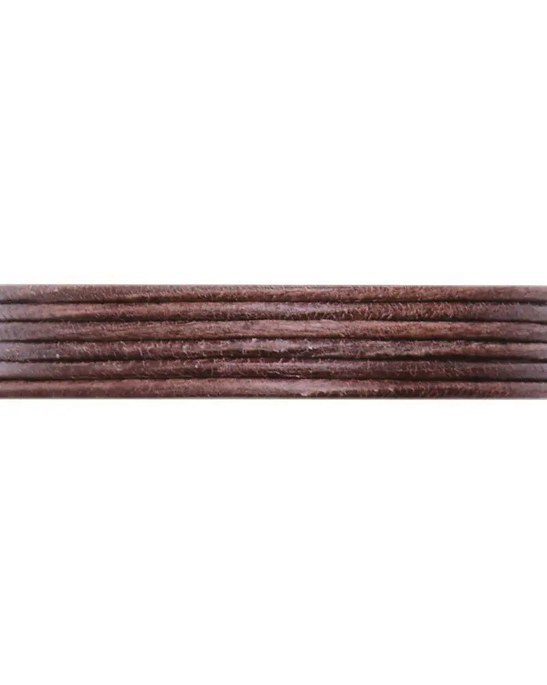 Lederband Ziege 1,3mm /1m, braun - Kidis Art