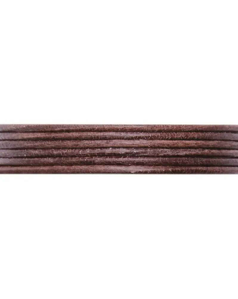 Lederband Ziege 1,3mm /1m, braun - Kidis Art