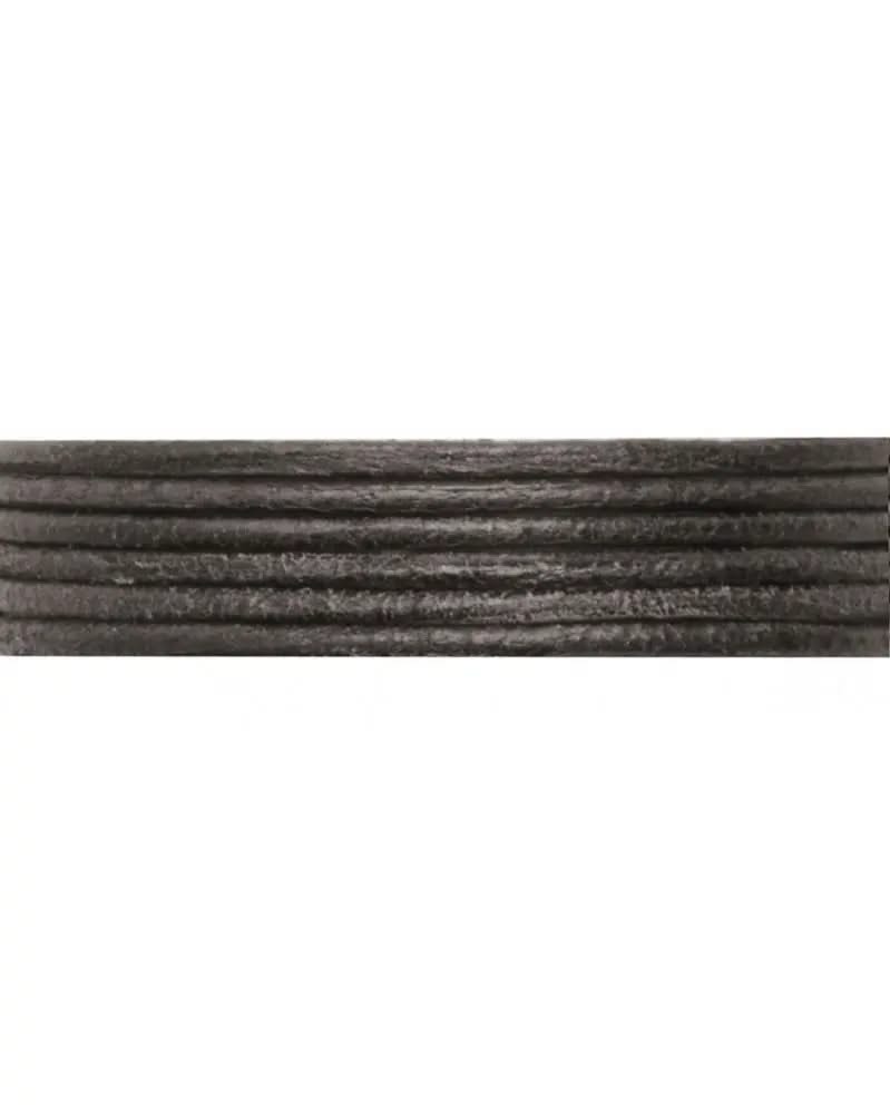 Lederband Ziege 1,3mm /1m, schwarz - Kidis Art