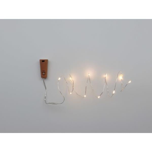 Lichterkette 10er für Flaschen Flaschenhals D 17mm, LED - Kidis Art