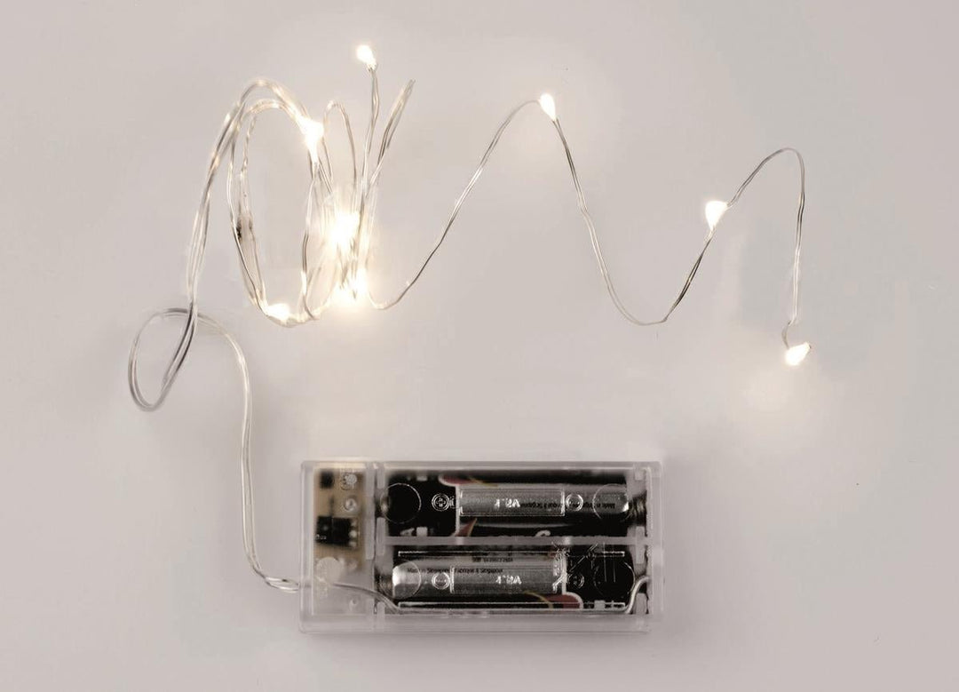 Lichterkette 10St für 2xAA 1m LED - Kidis Art