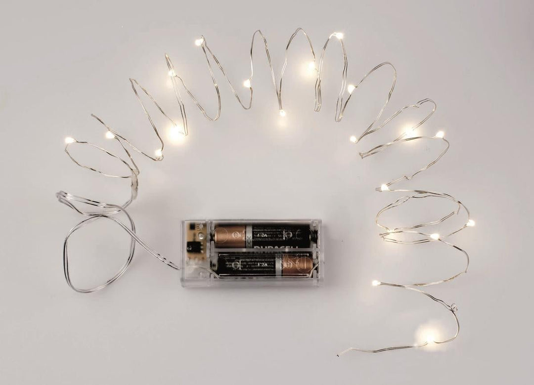 Lichterkette 20St für 2xAA 2m LED - Kidis Art