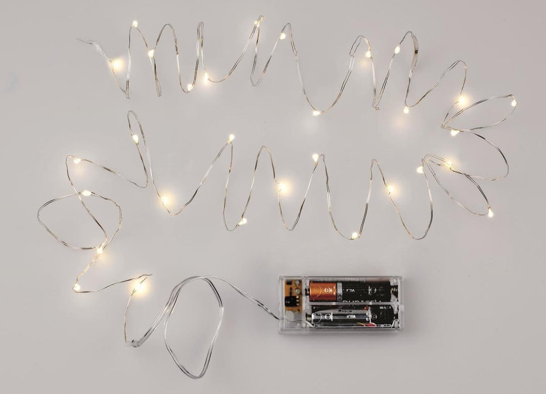 Lichterkette 30St für 2xAA 3m LED - Kidis Art