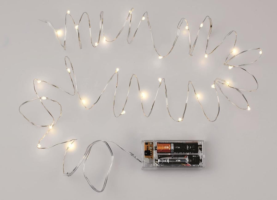 Lichterkette 30St für 2xAA 3m LED - Kidis Art