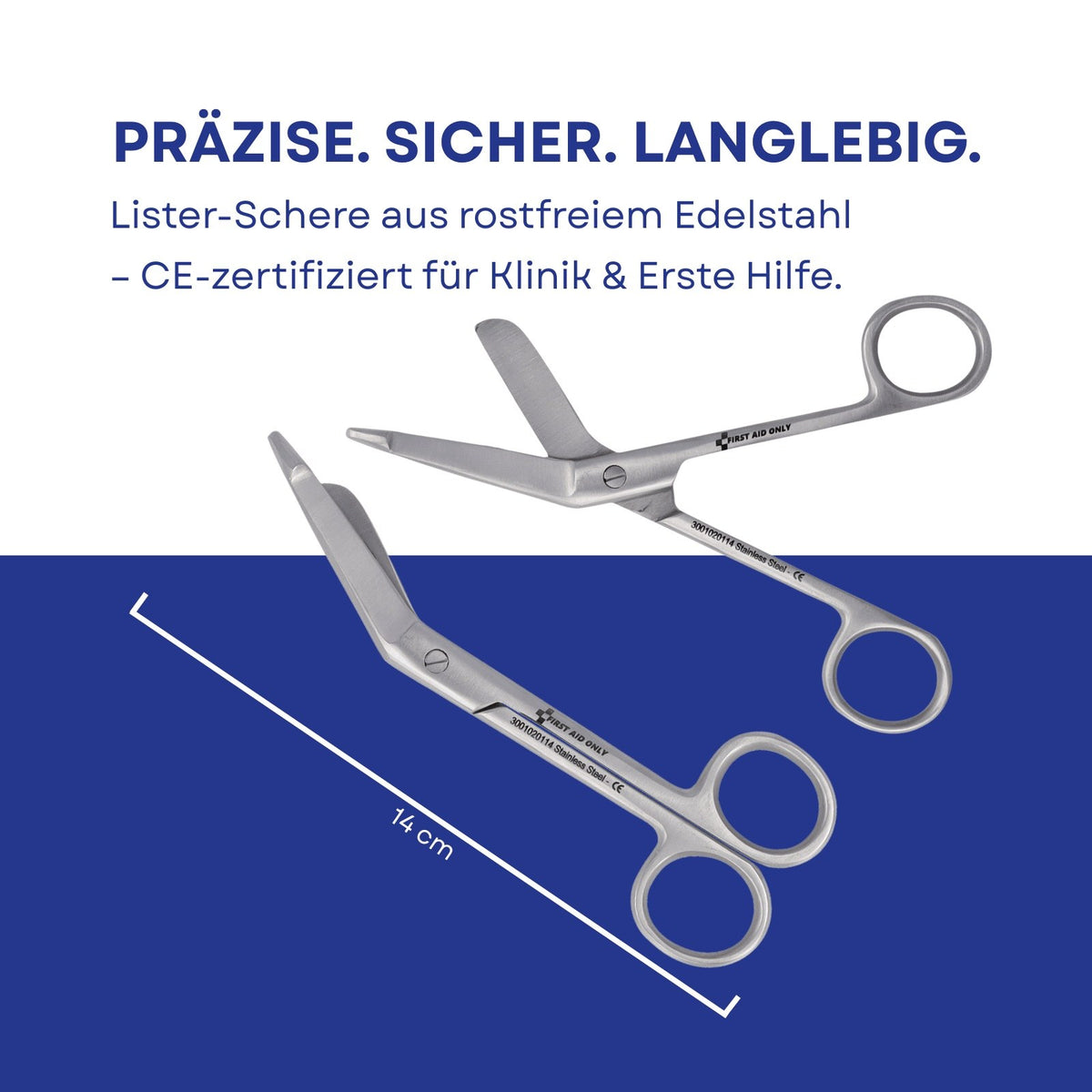Listerschere 18 cm - Kidis Art