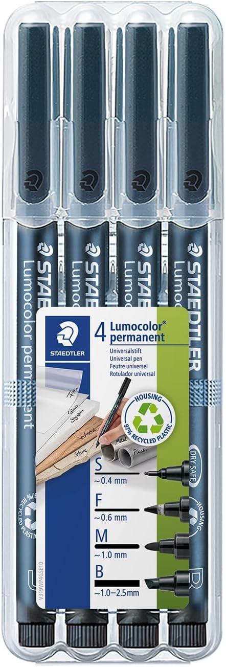 Lumocolor® 31 schwarz - Kidis Art