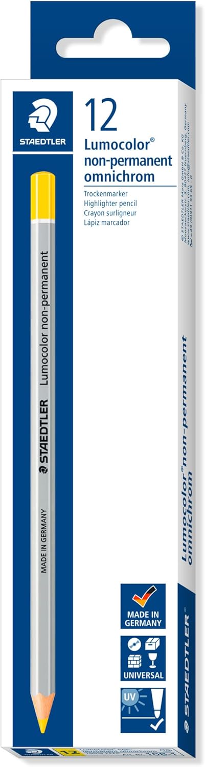 Lumocolor® non-permanent omnichrom 108 gelb - Kidis Art