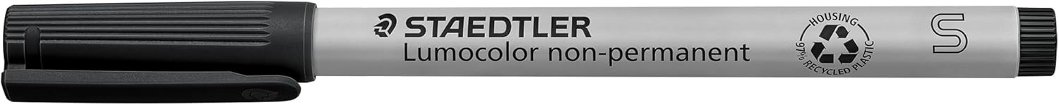 Lumocolor® non-permanent pen 311 S schwarz - Kidis Art