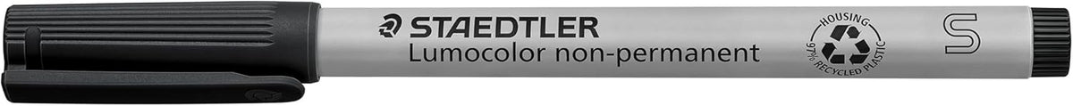 Lumocolor® non-permanent pen 311 S schwarz - Kidis Art