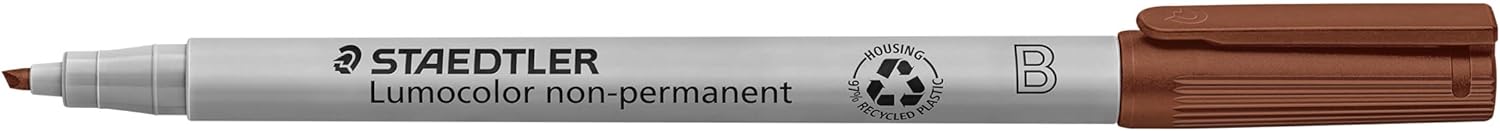 Lumocolor® non-permanent pen 312 B braun - Kidis Art