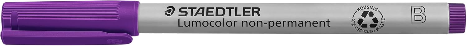 Lumocolor® non-permanent pen 312 B violett - Kidis Art