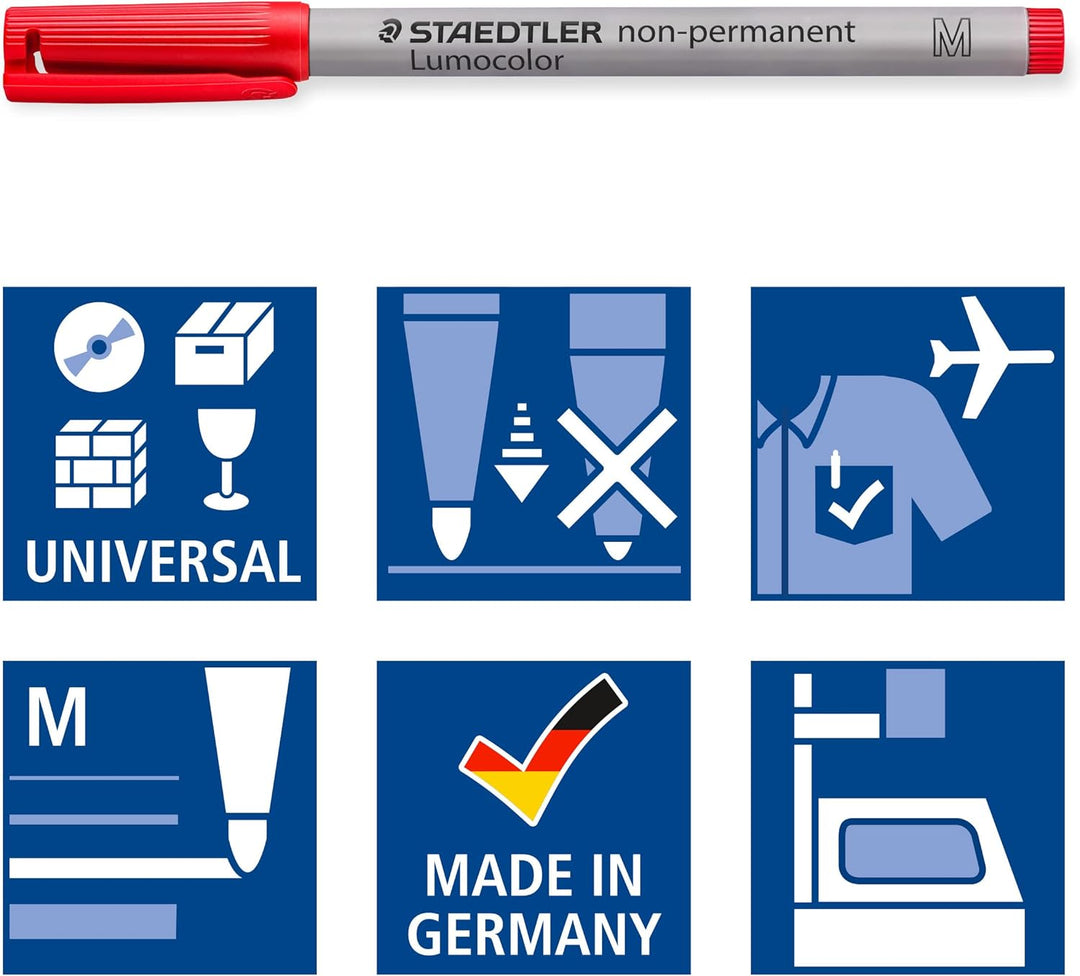 Lumocolor® non-permanent pen 315 M schwarz - Kidis Art