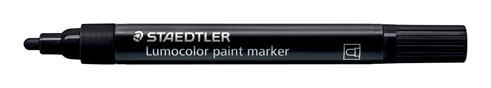 Lumocolor® paint marker 349 schwarz - Kidis Art
