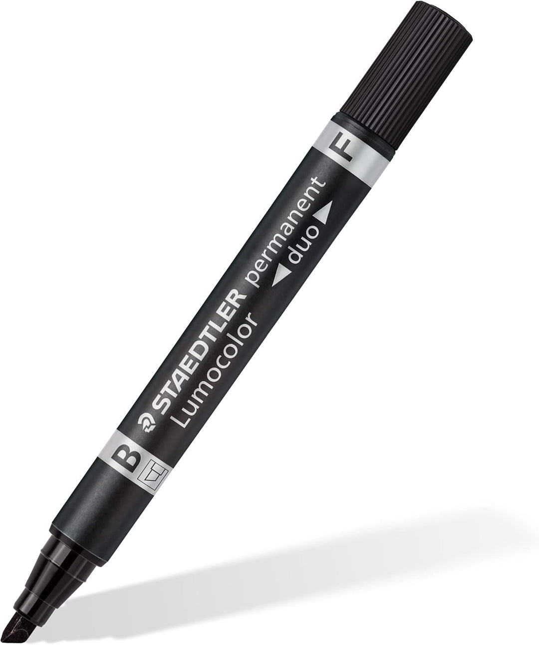 Lumocolor® permanent duo 348 B schwarz - Kidis Art