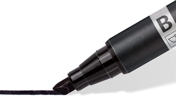 Lumocolor® permanent duo 348 B schwarz - Kidis Art