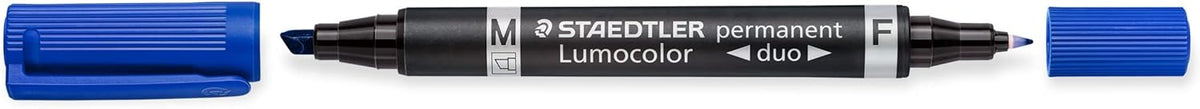 Lumocolor® permanent duo 348 blau - Kidis Art