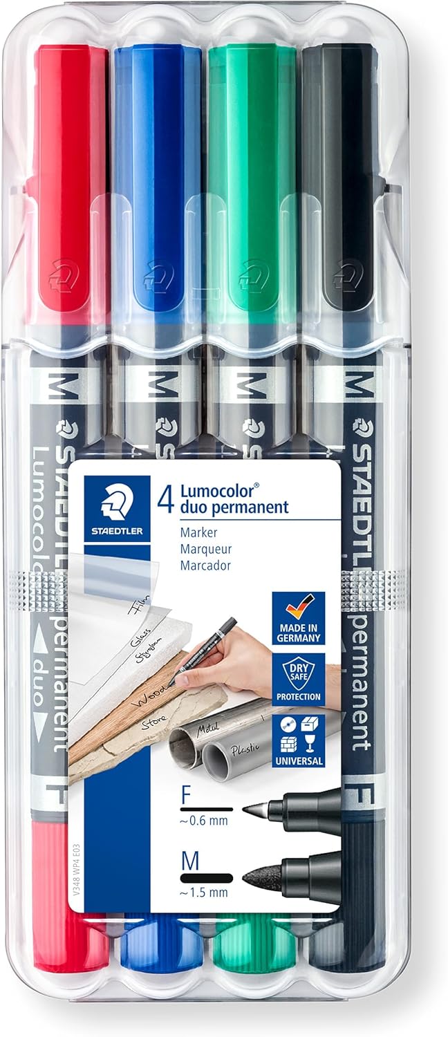Lumocolor® permanent duo 348 multi-color - Kidis Art