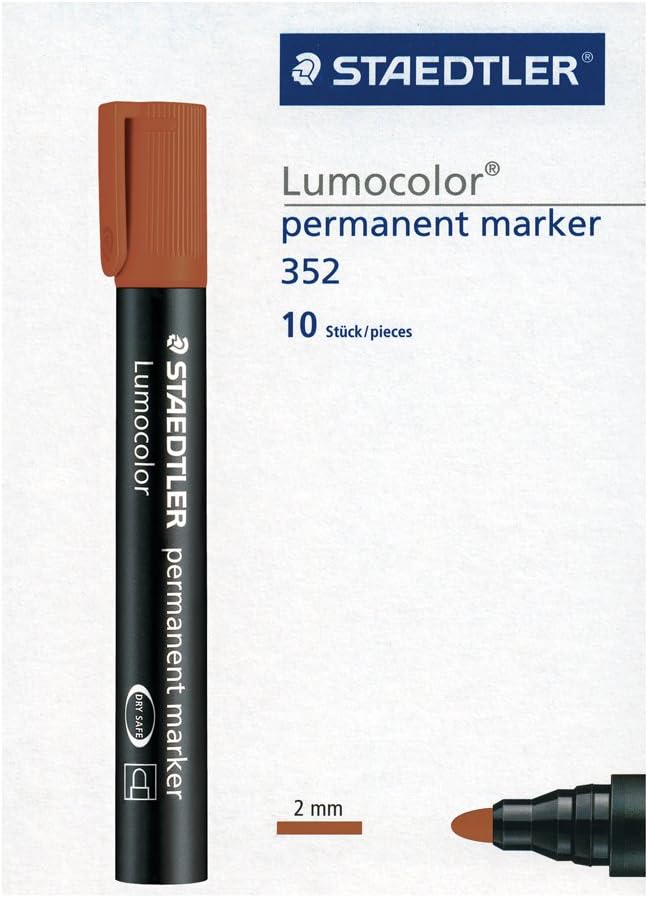 Lumocolor® permanent marker 352 braun - Kidis Art