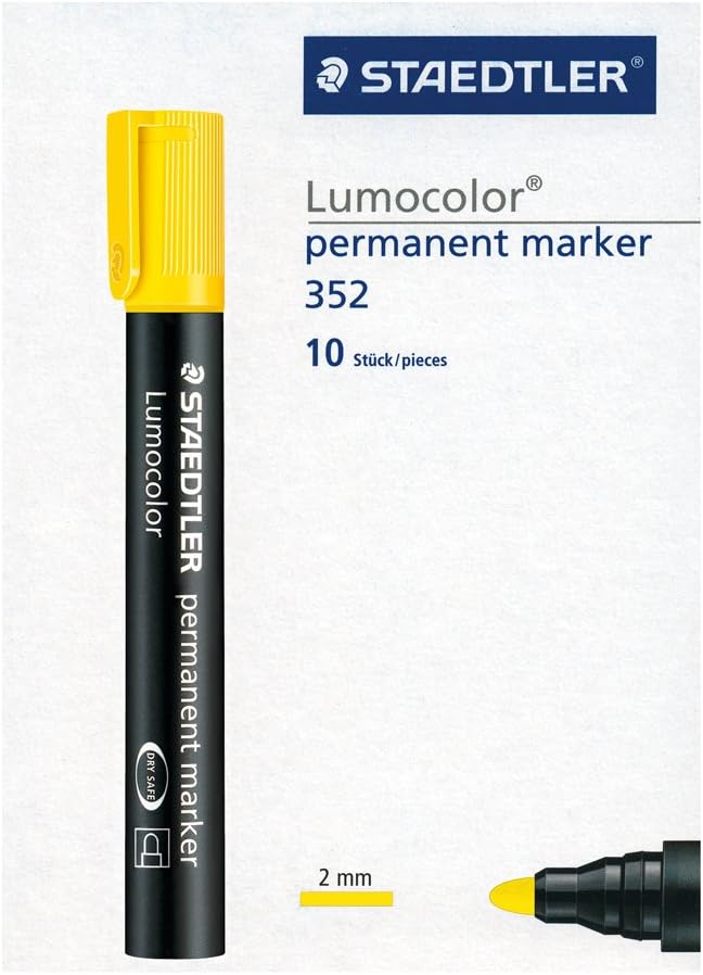 Lumocolor® permanent marker 352 gelb - Kidis Art