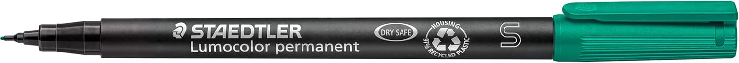 Lumocolor® permanent pen 313 S grün - Kidis Art