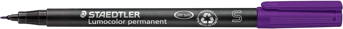 Lumocolor® permanent pen 313 S violett - Kidis Art