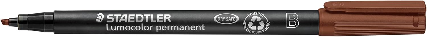 Lumocolor® permanent pen 314 B braun - Kidis Art