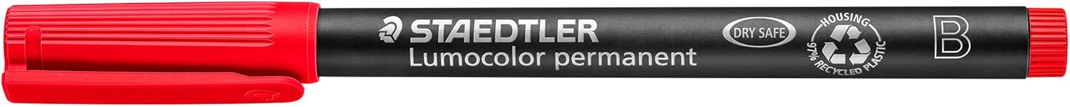 Lumocolor® permanent pen 314 B rot - Kidis Art