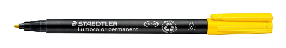 Lumocolor® permanent pen 317 M gelb - Kidis Art