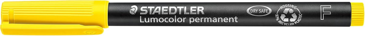 Lumocolor® permanent pen 318 F gelb - Kidis Art