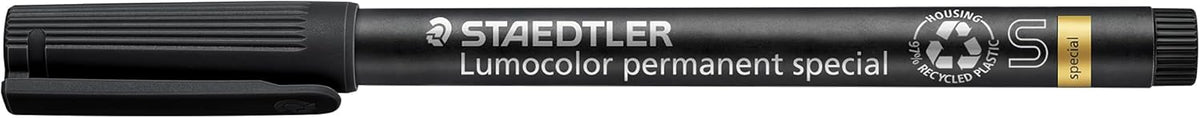 Lumocolor® permanent special 319 S schwarz - Kidis Art
