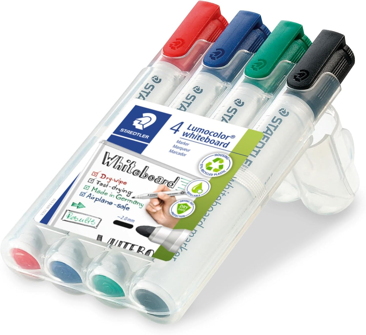 Lumocolor® whiteboard marker 351 multi-color, 4er Box - Kidis Art