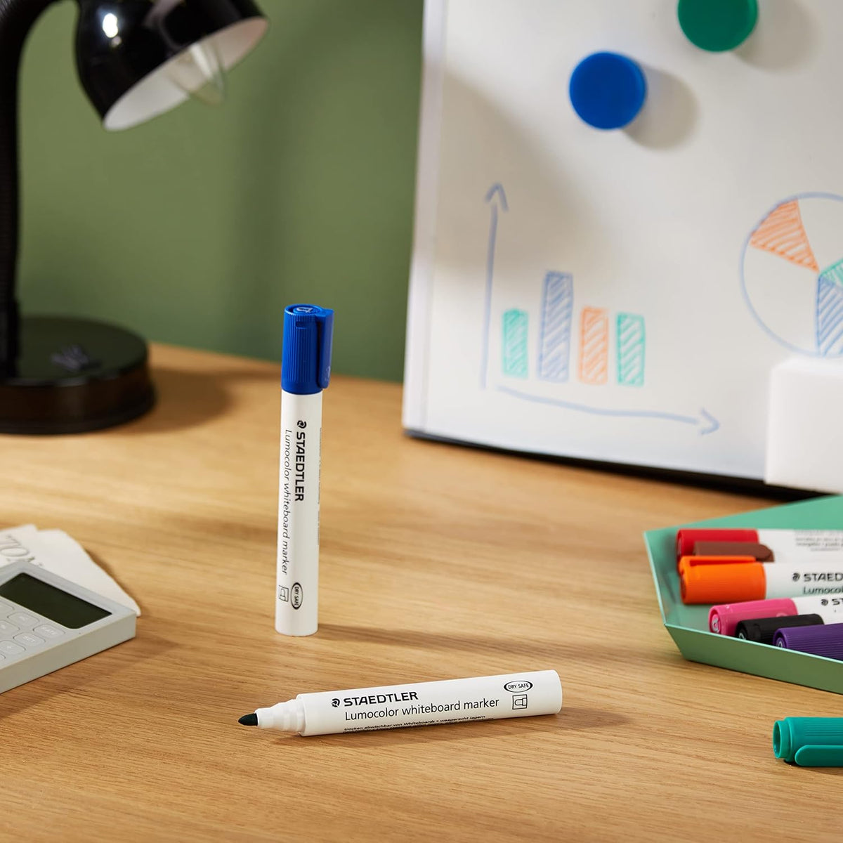 Lumocolor® whiteboard marker 351 multi-color 8er Box - Kidis Art