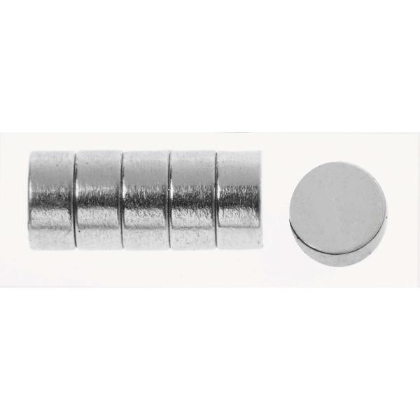 Magnete extra stark 6St D: 6mm H: 2,8mm - Kidis Art