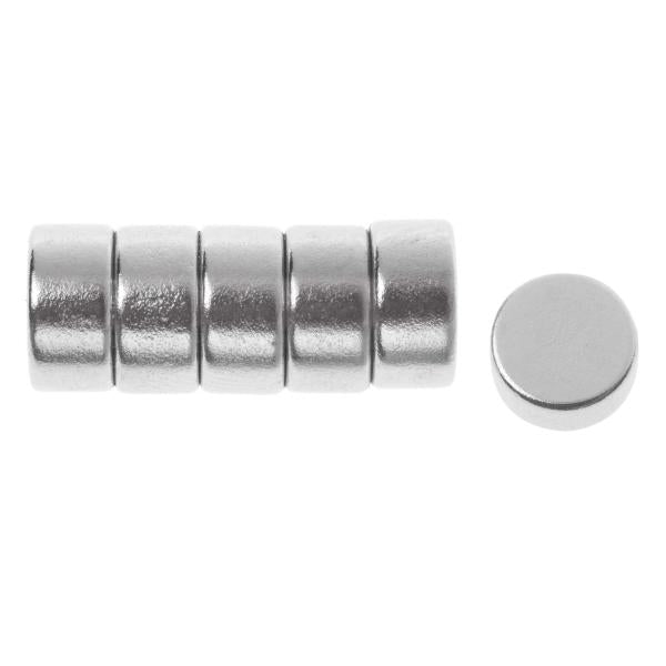 Magnete extra stark 6St D: 8mm H: 4mm - Kidis Art