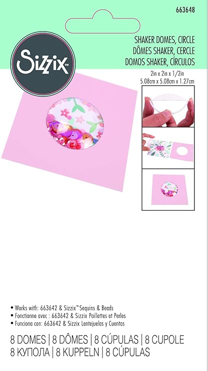 Making Essentials Shaker Domes "Kreis" 8PK - Kidis Art