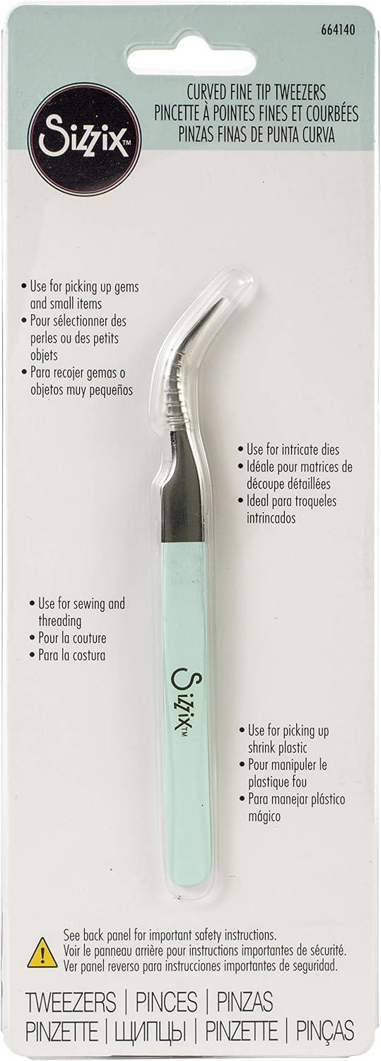 Making Tool - Gebogene Pinzette mit feiner Spitze - Kidis Art