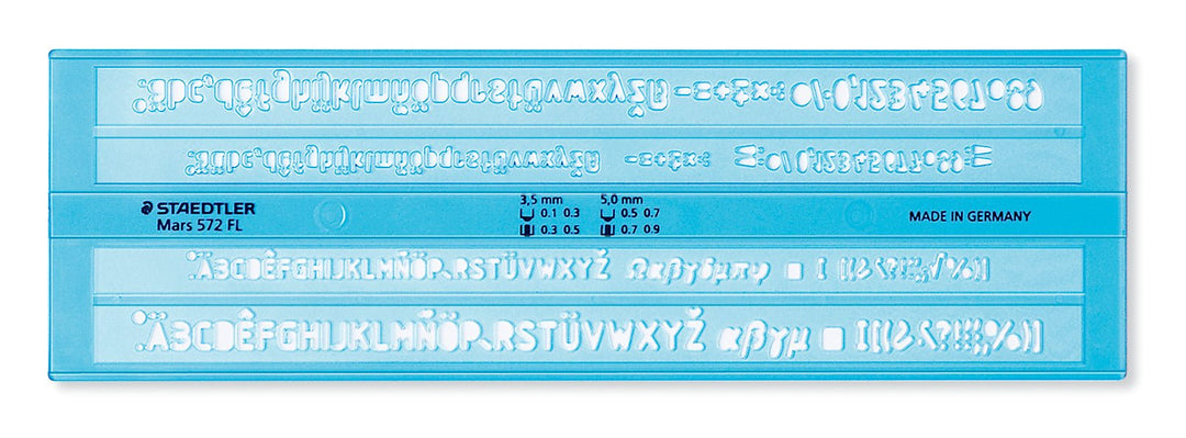 Mars® 572 FL Schrifthöhe 3.5 mm + 5 mm - Kidis Art