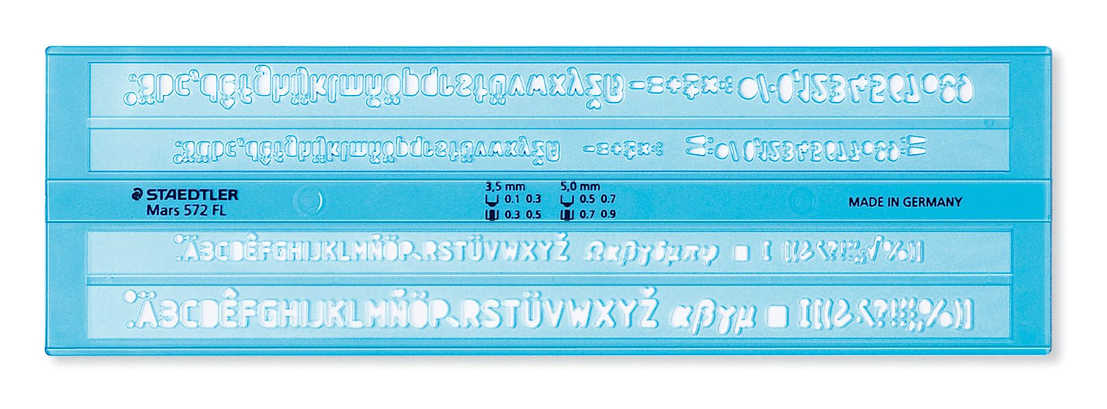 Mars® 572 FL Schrifthöhe 3.5 mm + 5 mm - Kidis Art