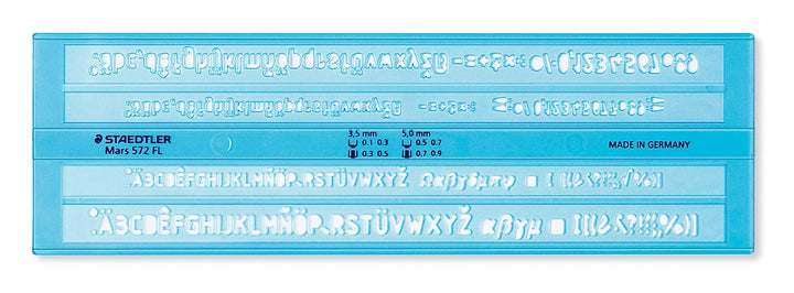 Mars® 572 FL Schrifthöhe 3.5 mm + 5 mm - Kidis Art