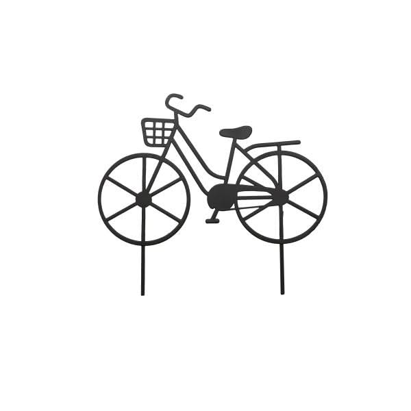 Metall Fahrrad-Stecker 18x16cm - Kidis Art