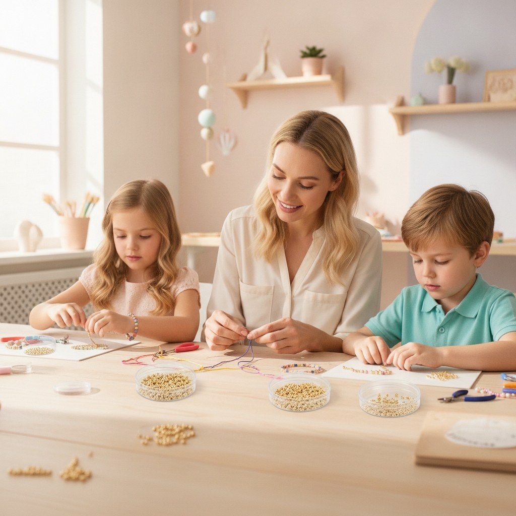 Metallic-Perle goldfb. 3mm - Kidis Art