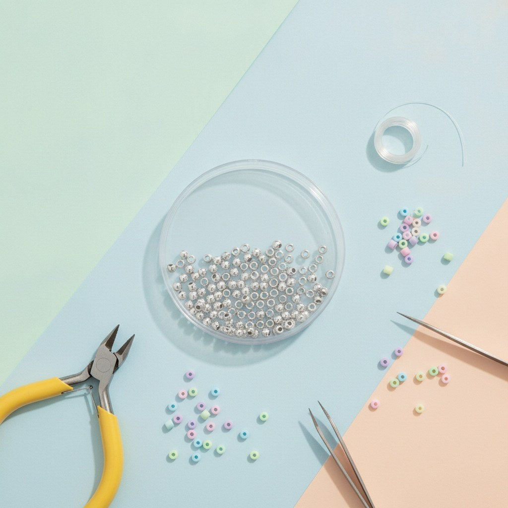 Metallic-Perle silberfb. - Kidis Art