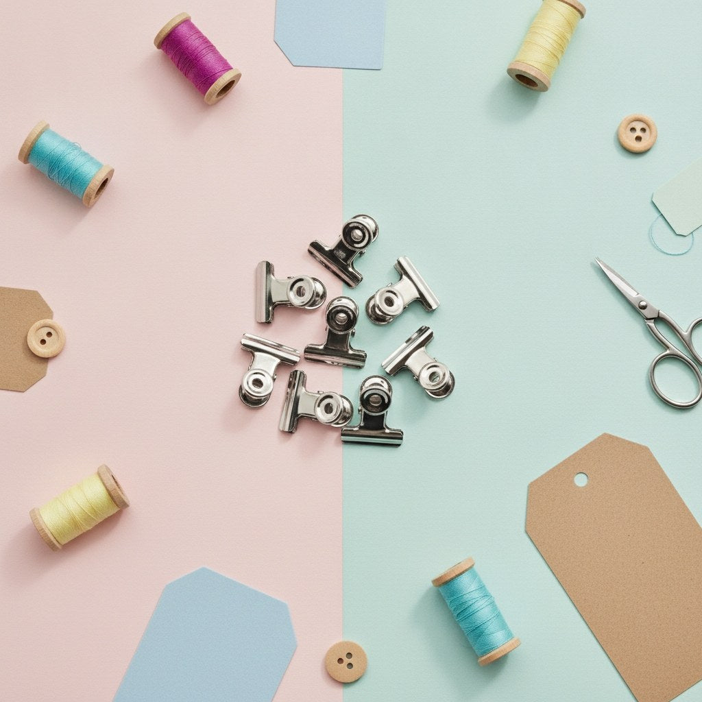 Metallscharnier-Clip 22mm 8St - Kidis Art