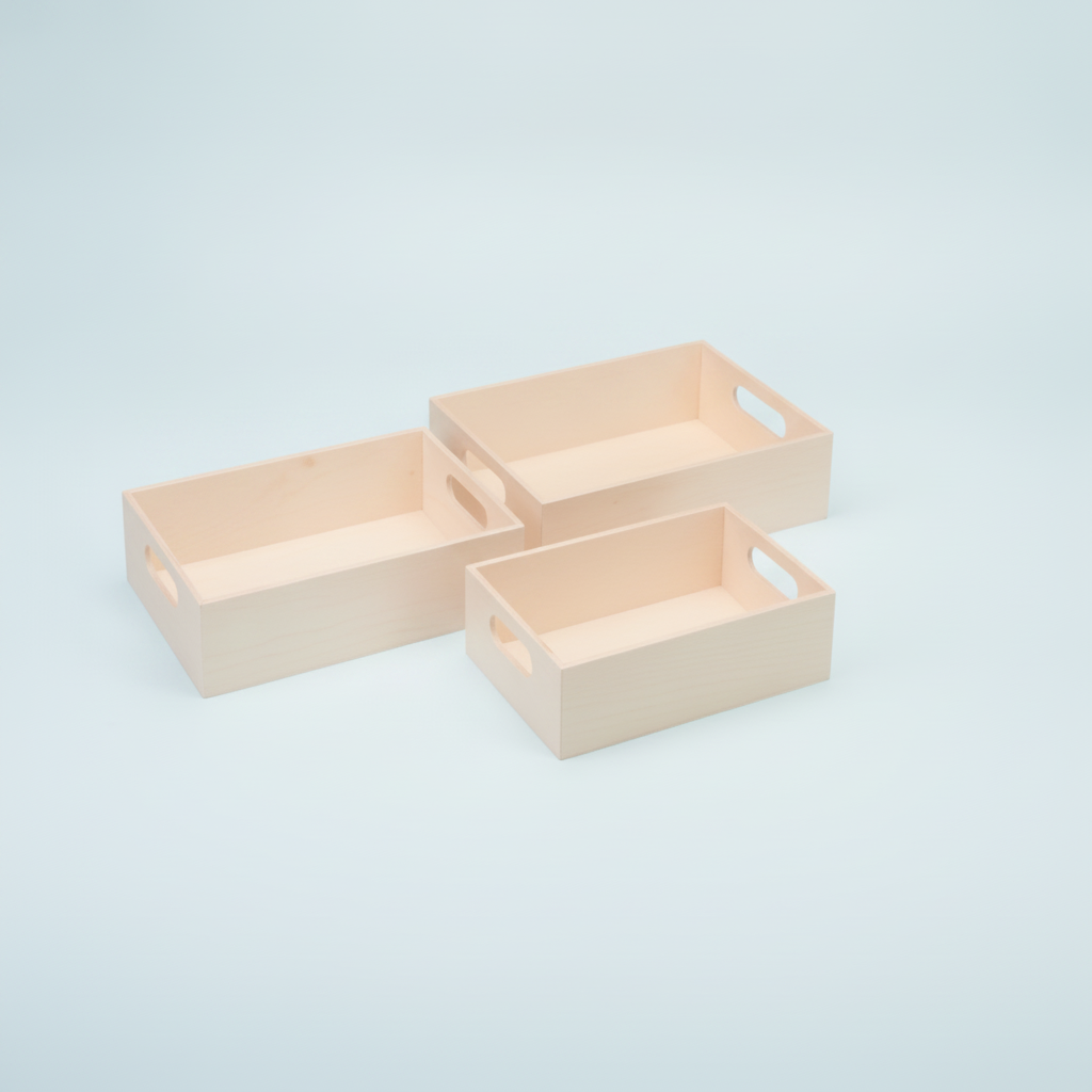 Mini-Tablettset 3-tlg22x15x6cm Pappel - Kidis Art